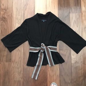Black Boden Sweater with Belt